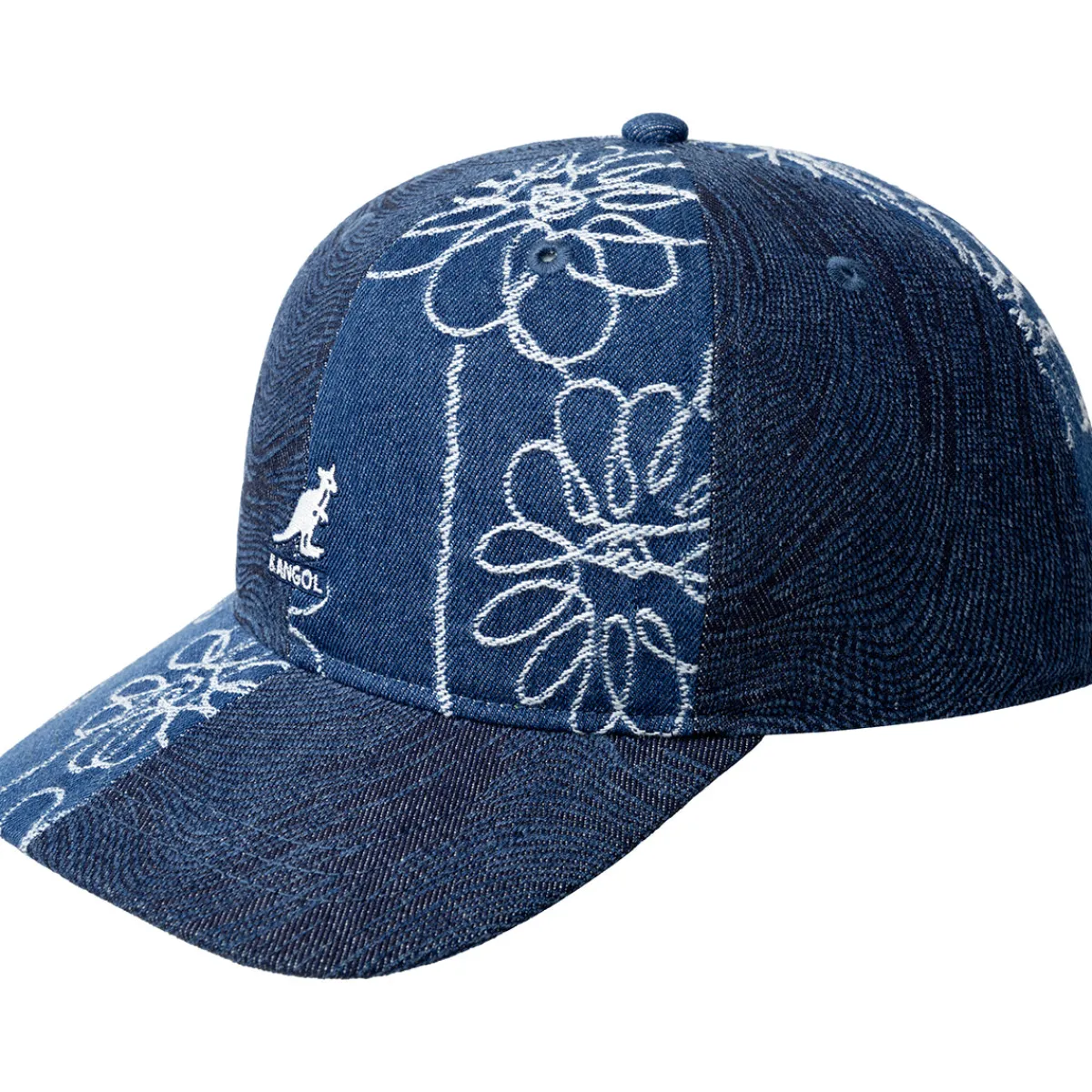 Denim Mash Up Baseball-Kangol New