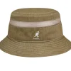 Distressed Cotton Mesh Bucket-Kangol Outlet