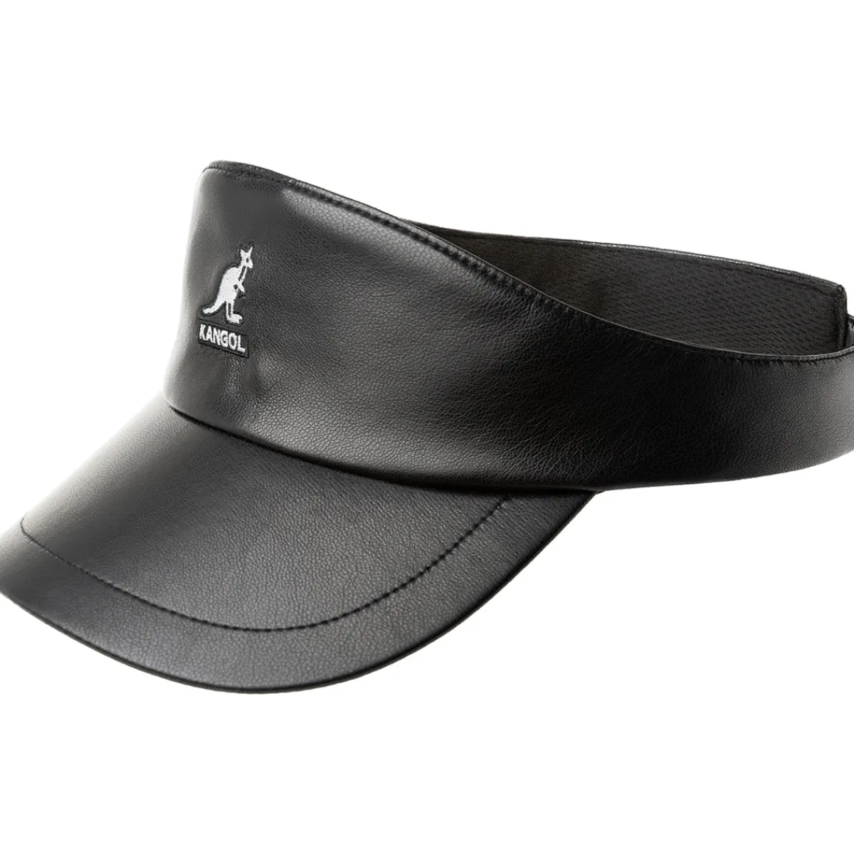 Faux Leather Visor-Kangol Fashion