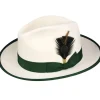 414 Fedora-Trimmed & Crowned Fashion