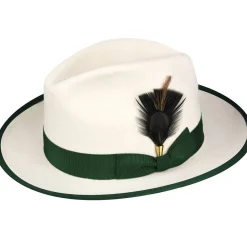 414 Fedora-Trimmed & Crowned Fashion