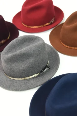 312 Fedora-Trimmed & Crowned Sale