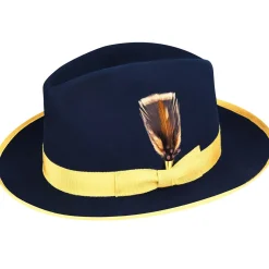 414 Fedora-Trimmed & Crowned Fashion