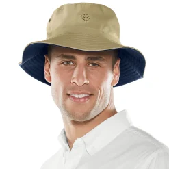 Landon Reversible Bucket Hat-Coolibar Clearance