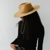 Raine Wide Brim Fedora-Gigi Pip Fashion