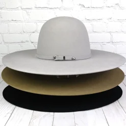Rig 5X Open Crown Cowboy Western Hat-Bailey Western Online