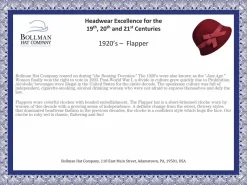 1920s Bollman Heritage Collection Flapper-Bollman Hat Company Best