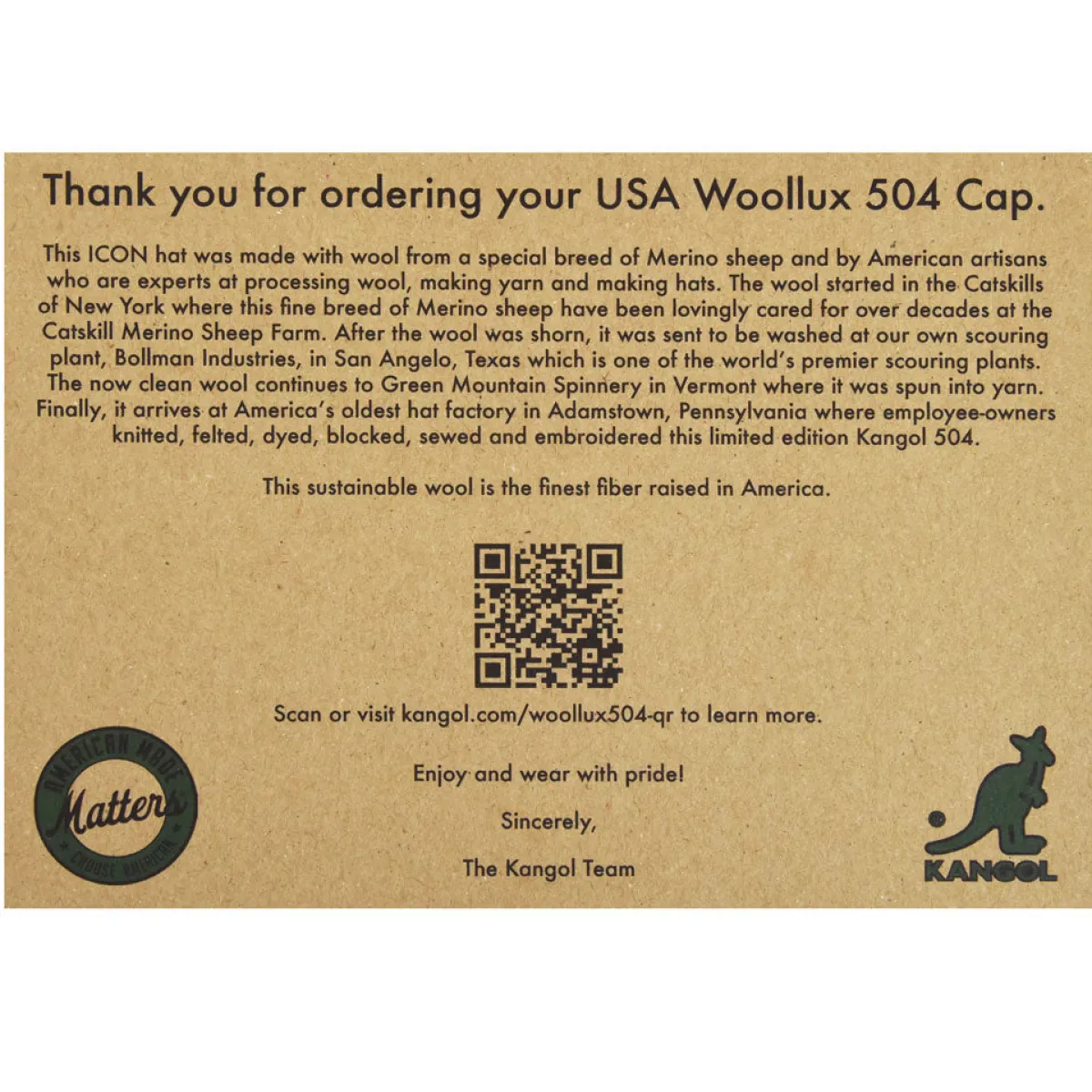 Woollux 504 - Limited Edition-Kangol Online
